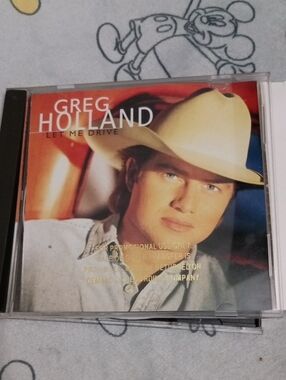 Greg Holland "Let Me Drive" Promotional  CD - Cowboy Hat Cover